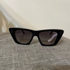 Celine Black Square Sunglasses